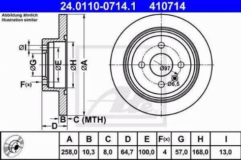 Alpha Brakes HTT-DW-001 - Bremžu diski autodraugiem.lv