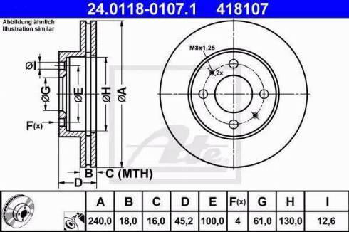 Alpha Brakes HTP-NS-060 - Bremžu diski autodraugiem.lv