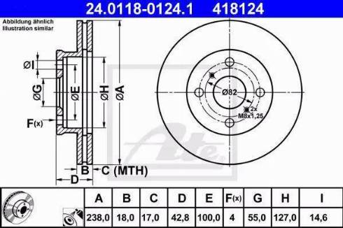 Alpha Brakes HTP-TY-114 - Bremžu diski autodraugiem.lv