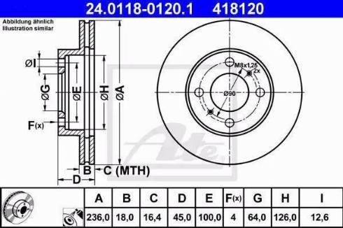 Alpha Brakes HTP-MS-032 - Bremžu diski autodraugiem.lv