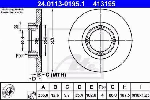 Alpha Brakes HTP-DW-008 - Bremžu diski autodraugiem.lv