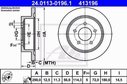 Alpha Brakes HTT-CH-003 - Bremžu diski autodraugiem.lv