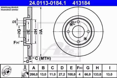 Alpha Brakes HTP-PE-014 - Bremžu diski autodraugiem.lv