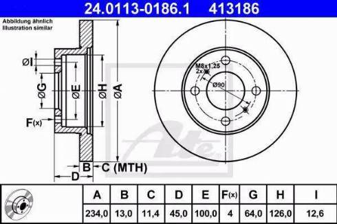 Alpha Brakes HTP-MS-038 - Bremžu diski autodraugiem.lv