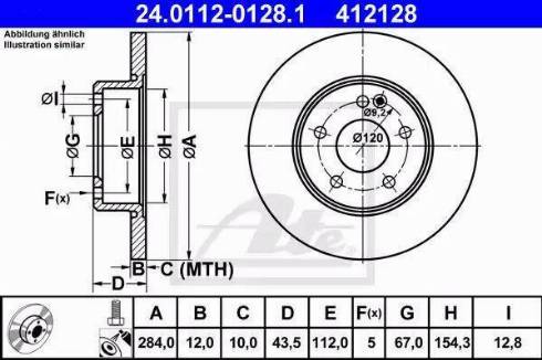 Alpha Brakes HTP-ME-005 - Bremžu diski autodraugiem.lv