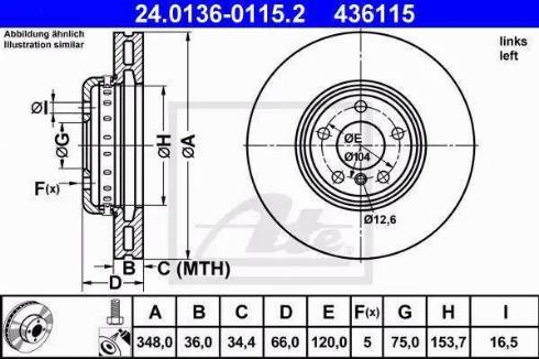 Alpha Brakes HTP-BM-040 - Bremžu diski autodraugiem.lv