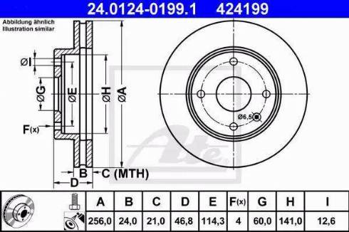 Alpha Brakes HTP-DW-013 - Bremžu diski autodraugiem.lv