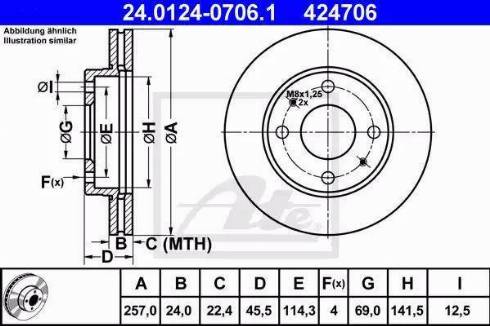 Alpha Brakes HTP-HY-506 - Bremžu diski autodraugiem.lv