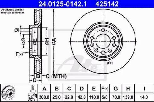 Alpha Brakes HTP-PL-030 - Bremžu diski autodraugiem.lv