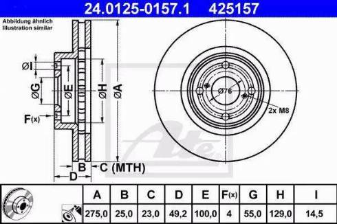 Alpha Brakes HTP-TY-135 - Bremžu diski autodraugiem.lv