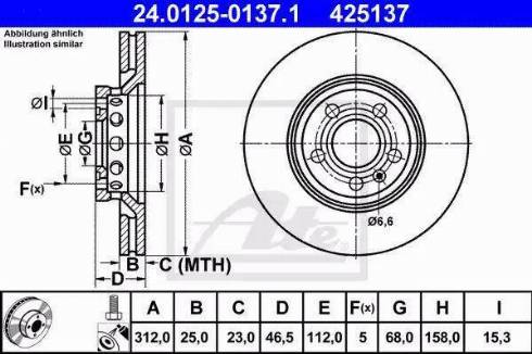 Alpha Brakes HTP-VW-034 - Bremžu diski autodraugiem.lv