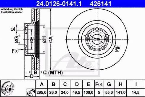 Alpha Brakes HTP-TY-140 - Bremžu diski autodraugiem.lv