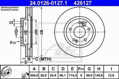 Alpha Brakes HTP-HY-511 - Bremžu diski autodraugiem.lv