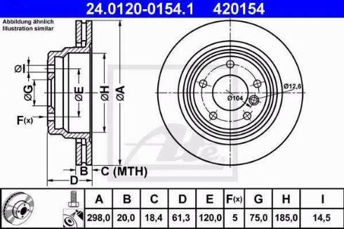 Alpha Brakes HTT-BM-007 - Bremžu diski autodraugiem.lv