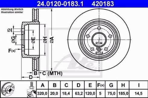 Alpha Brakes HTT-BM-025 - Bremžu diski autodraugiem.lv