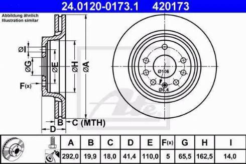 Alpha Brakes HTT-PL-018 - Bremžu diski autodraugiem.lv