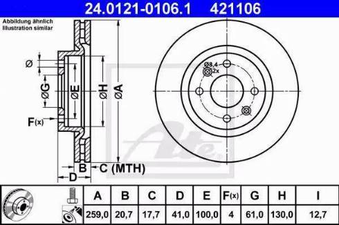 Alpha Brakes HTP-RE-004 - Bremžu diski autodraugiem.lv