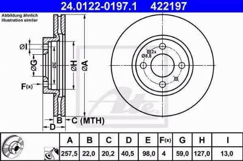 Alpha Brakes HTP-FT-035 - Bremžu diski autodraugiem.lv