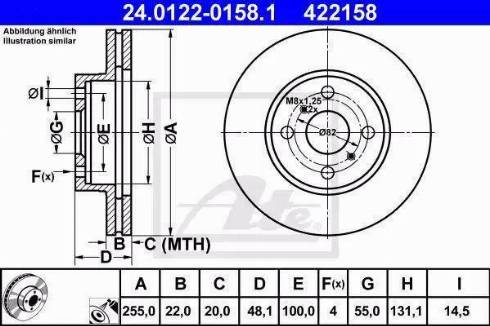 Alpha Brakes HTP-TY-033 - Bremžu diski autodraugiem.lv