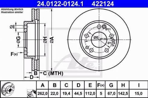 Alpha Brakes HTP-ME-002 - Bremžu diski autodraugiem.lv