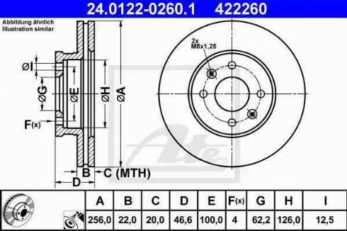 Alpha Brakes HTP-KA-324 - Bremžu diski autodraugiem.lv