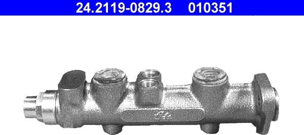 ATE 24.2119-0829.3 - Galvenais bremžu cilindrs autodraugiem.lv