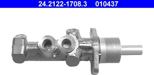 ATE 24.2122-1708.3 - Galvenais bremžu cilindrs autodraugiem.lv