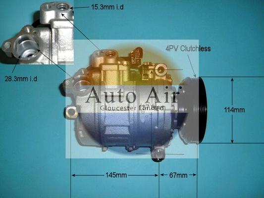 Auto Air Gloucester 14-9697P - Kompresors, Gaisa kond. sistēma autodraugiem.lv