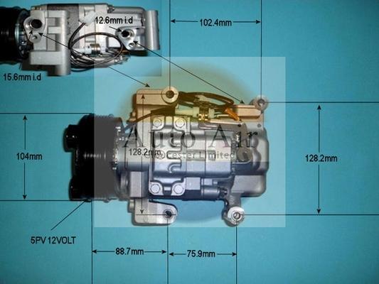 Auto Air Gloucester 14-0079 - Kompresors, Gaisa kond. sistēma autodraugiem.lv