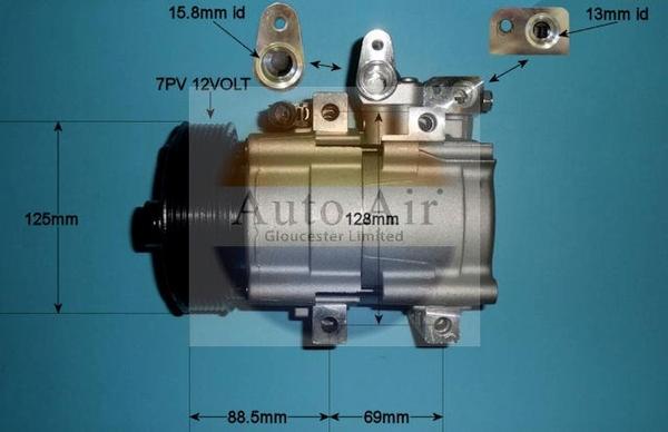 Auto Air Gloucester 14-1441p - Kompresors, Gaisa kond. sistēma autodraugiem.lv