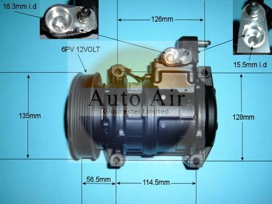 Auto Air Gloucester 14-3040R - Kompresors, Gaisa kond. sistēma autodraugiem.lv