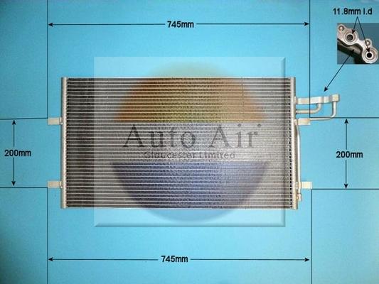 Auto Air Gloucester 16-1311 - Kondensators, Gaisa kond. sistēma autodraugiem.lv