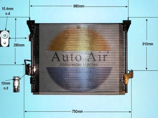 Auto Air Gloucester 16-1294 - Kondensators, Gaisa kond. sistēma autodraugiem.lv