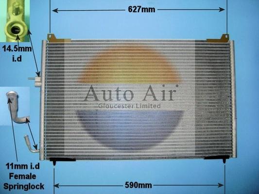 Auto Air Gloucester 16-1246 - Kondensators, Gaisa kond. sistēma autodraugiem.lv