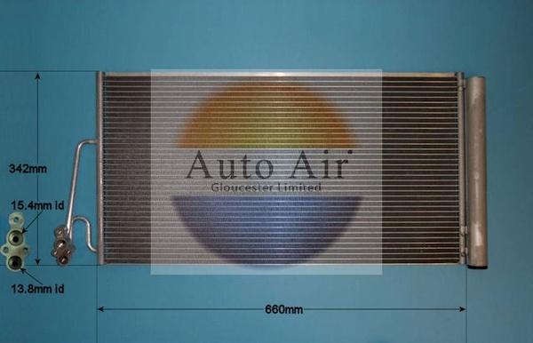 Auto Air Gloucester 16-8917 - Kondensators, Gaisa kond. sistēma autodraugiem.lv