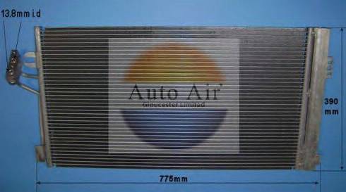 Auto Air Gloucester 16-8894 - Kondensators, Gaisa kond. sistēma autodraugiem.lv