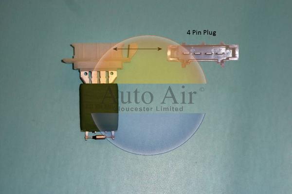 Auto Air Gloucester 20-0069 - Papildus rezistors, Kondicioniera ventilators autodraugiem.lv
