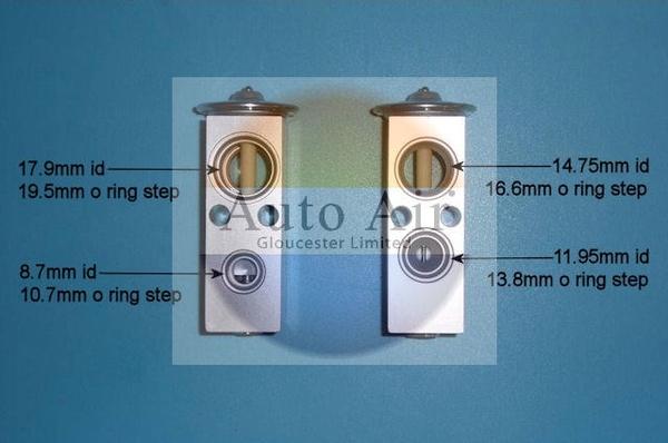 Auto Air Gloucester 22-1046 - Izplešanās vārsts, Gaisa kond. sistēma autodraugiem.lv