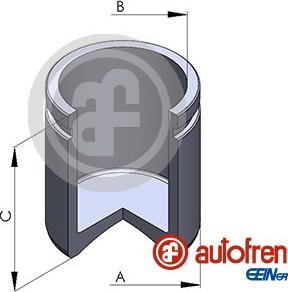 AUTOFREN SEINSA D02590 - Virzulis, Bremžu suports autodraugiem.lv