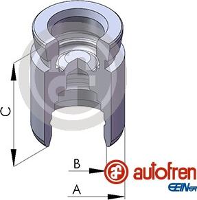 AUTOFREN SEINSA D02568 - Virzulis, Bremžu suports autodraugiem.lv