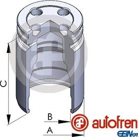 AUTOFREN SEINSA D025241 - Virzulis, Bremžu suports autodraugiem.lv