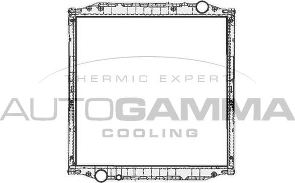 Autogamma 404802 - Radiators, Motora dzesēšanas sistēma autodraugiem.lv