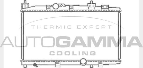 Autogamma 104566 - Radiators, Motora dzesēšanas sistēma autodraugiem.lv