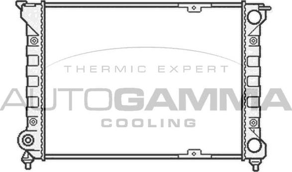 Autogamma 104575 - Radiators, Motora dzesēšanas sistēma autodraugiem.lv