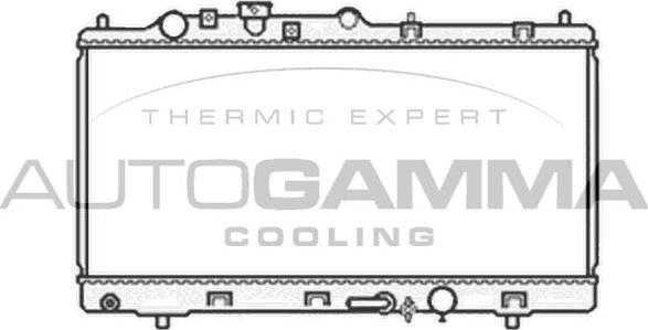 Autogamma 104147 - Radiators, Motora dzesēšanas sistēma autodraugiem.lv