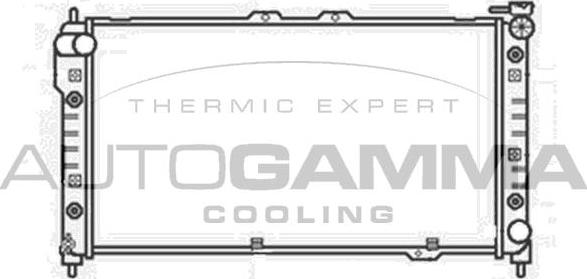 Autogamma 104176 - Radiators, Motora dzesēšanas sistēma autodraugiem.lv