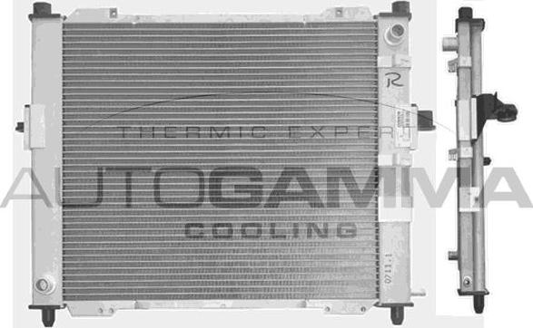 Autogamma 104200 - Radiators, Motora dzesēšanas sistēma autodraugiem.lv