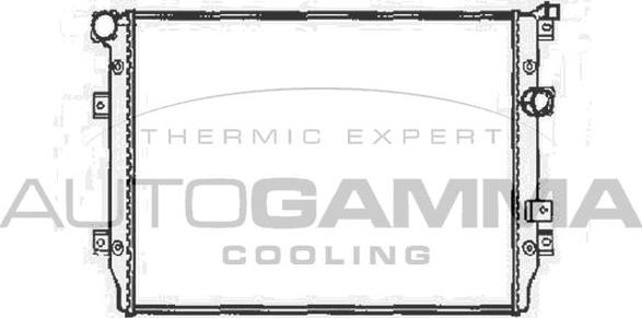 Autogamma 105418 - Radiators, Motora dzesēšanas sistēma autodraugiem.lv