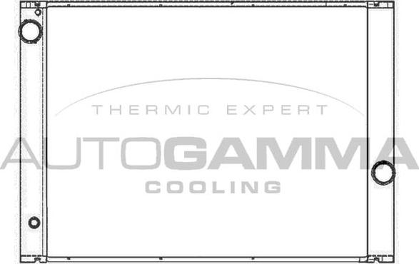 Autogamma 105531 - Radiators, Motora dzesēšanas sistēma autodraugiem.lv