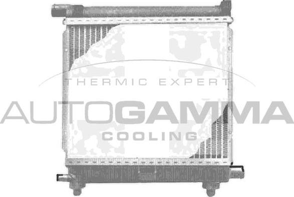 Autogamma 100511 - Radiators, Motora dzesēšanas sistēma autodraugiem.lv